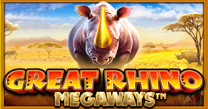 Kemenangan Menggiurkan dari Slot Great Rhino Megaways