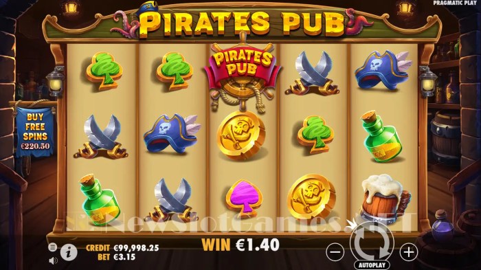 Tips bermain slot online gacor Pirates Pub